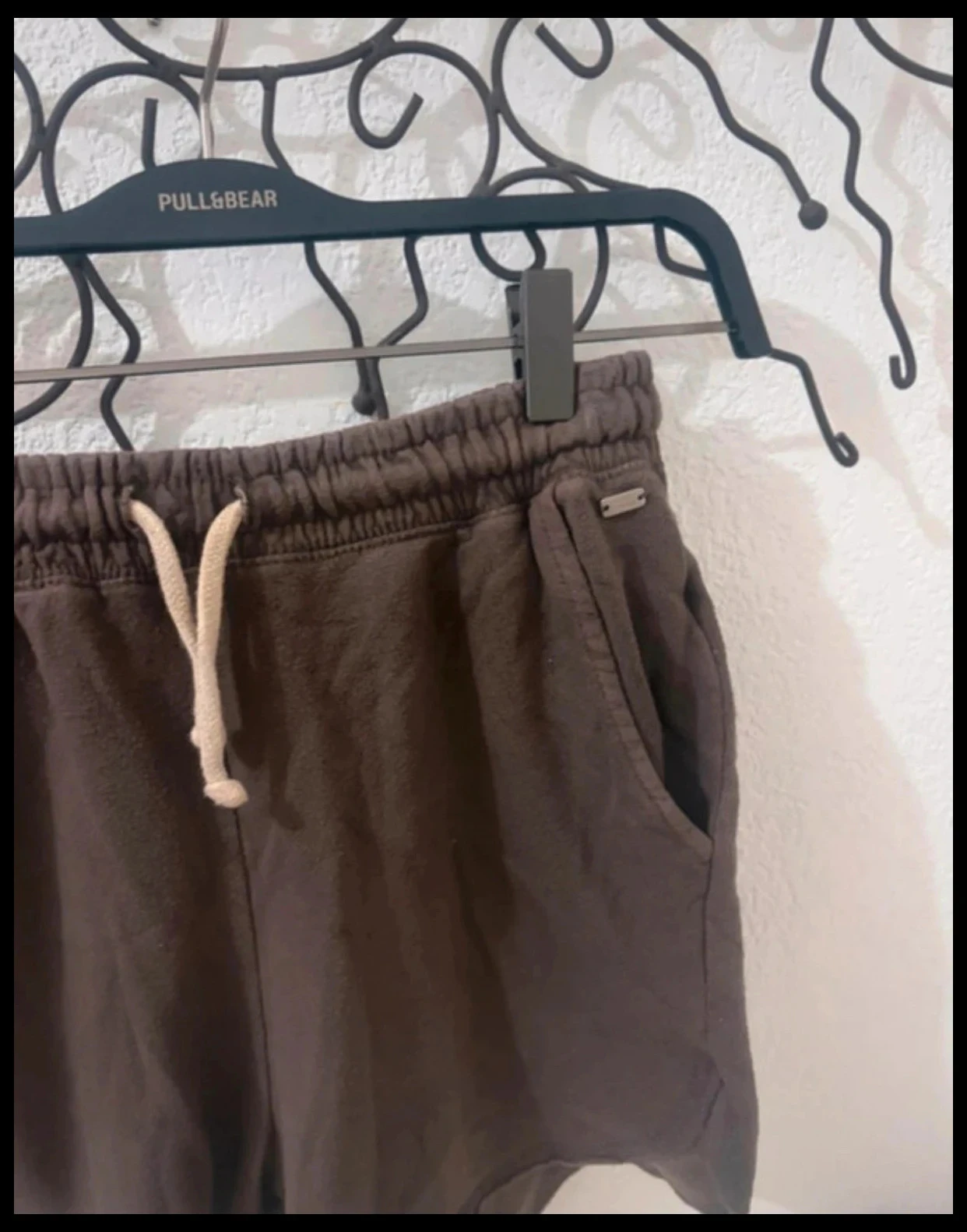 Mini-Short Marrom Pull & Bear Pacific Republic – Tamanho XS Descanso – photo 2